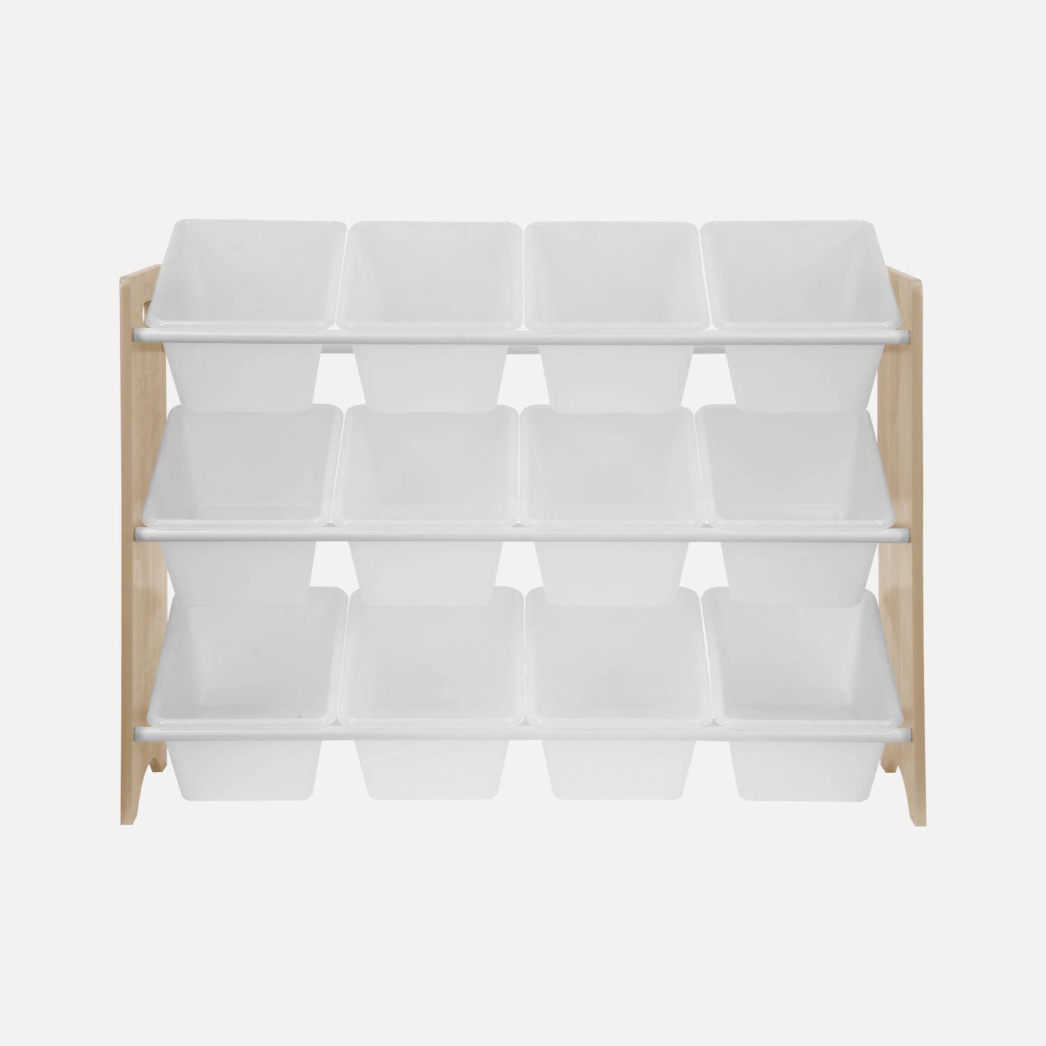 Plastic toy box with shelf online