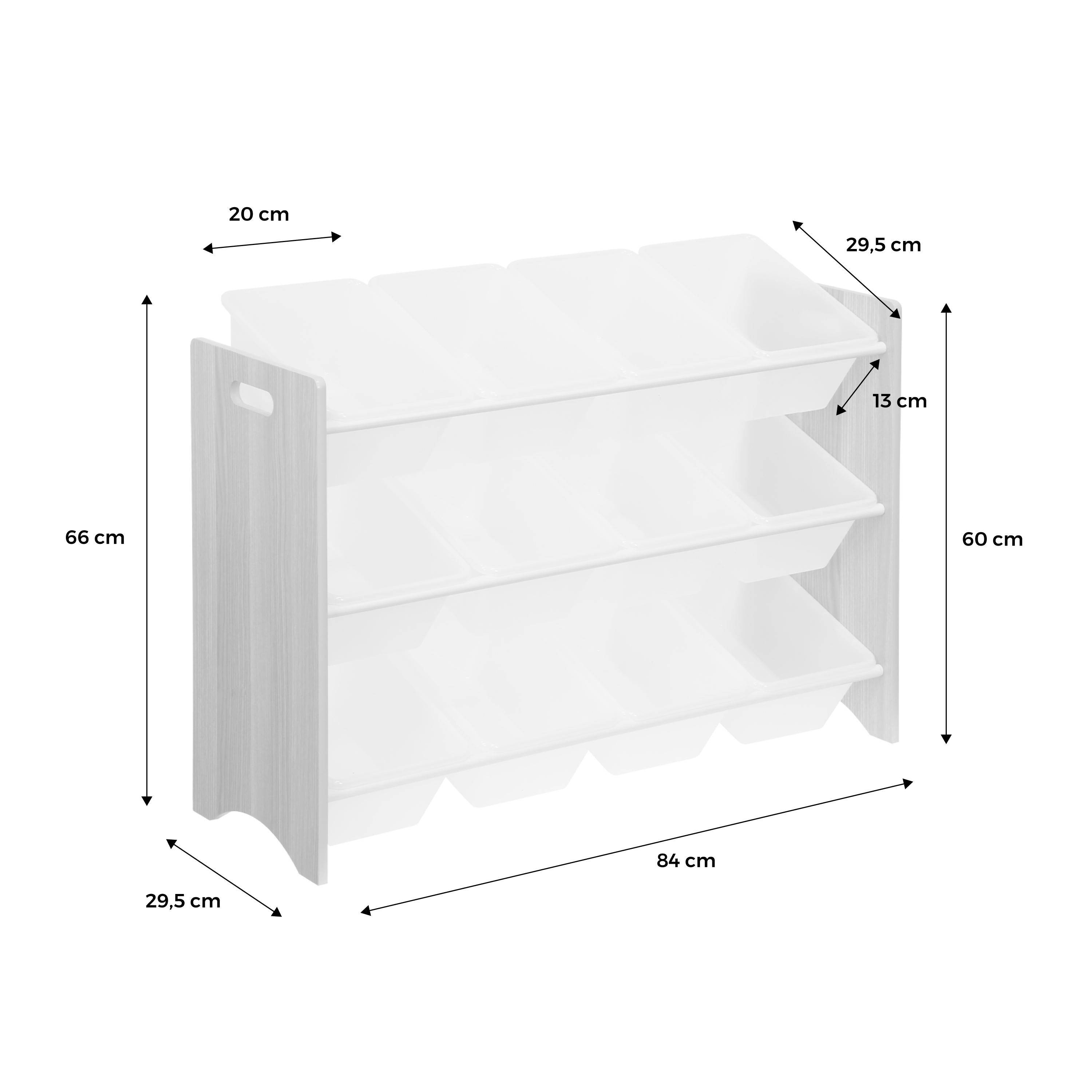 Guolich Organizer In Legno Per Oli Essenziali - Espositore Con 9 Scomparti Per Flaconi Da 5-15 Ml E Roll-on, Porta Smalti - 3