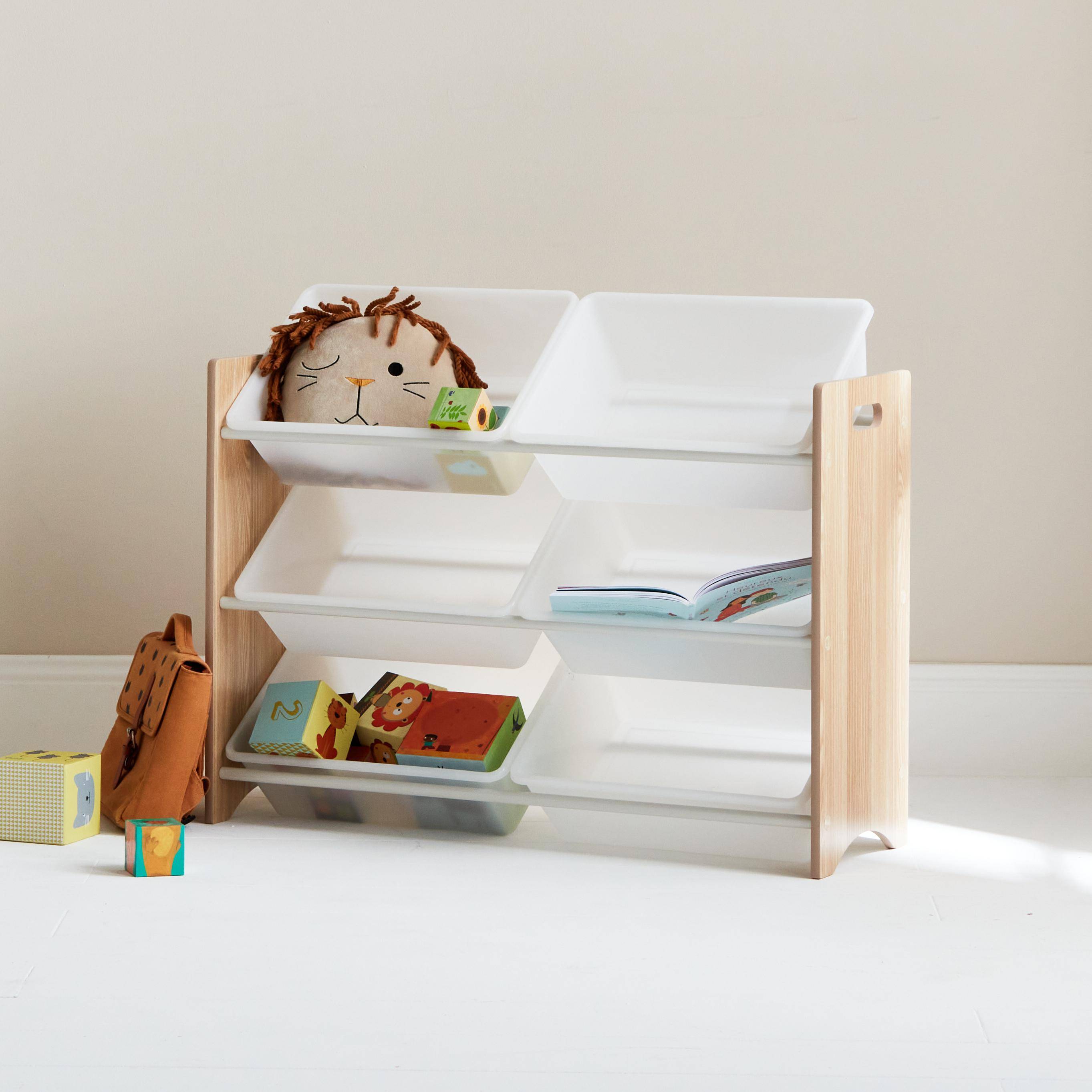 Plastic toy storage unit discount