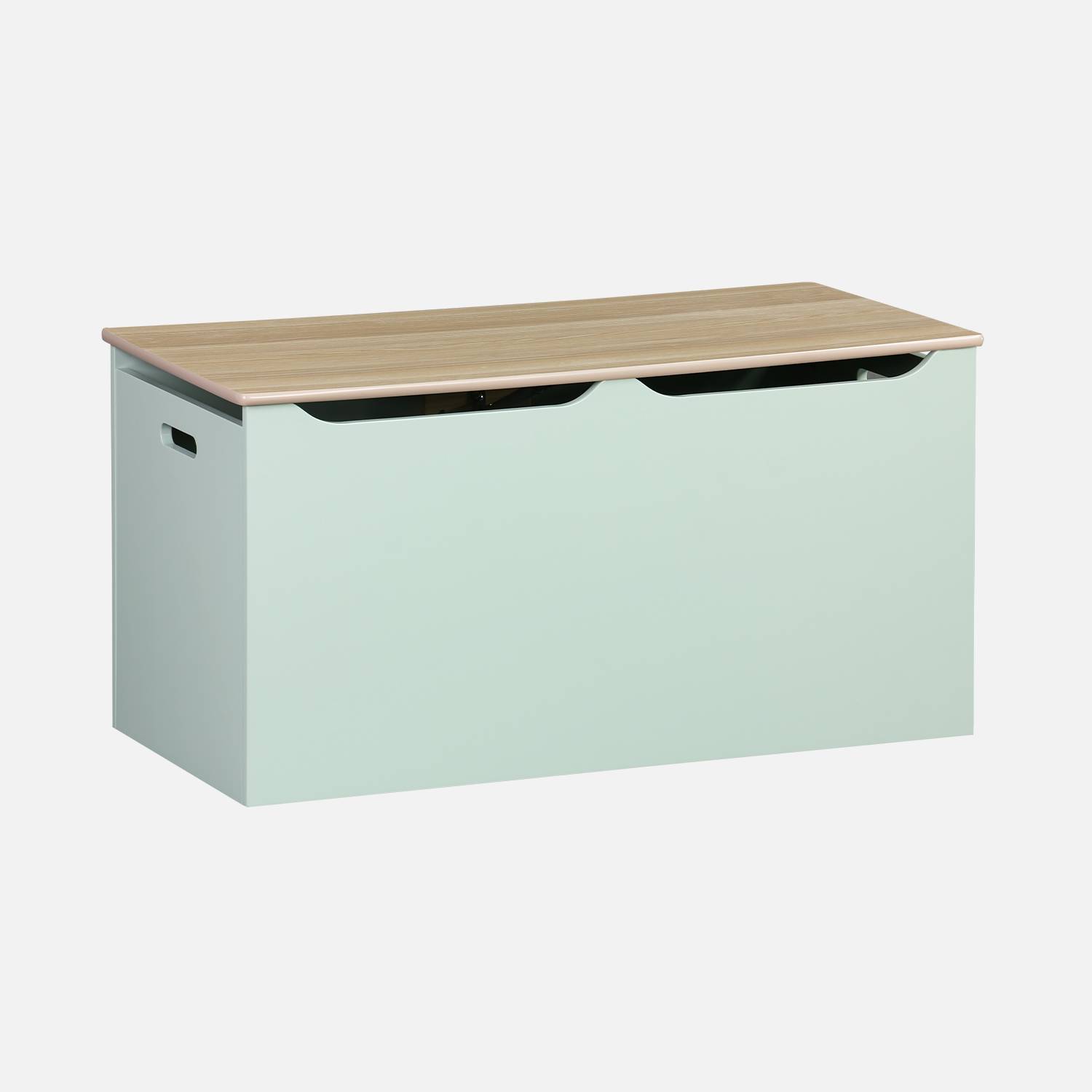 Celadon groene speelgoedkist