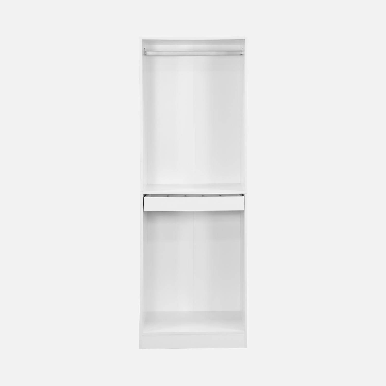 Dressoir Allan 144cm met 2 deuren & 3 lades - wit Modern - Germania