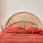 Kopfteil aus Rattan Natur passend für Betten mit einer Breite von 160 cm, B 160 x T 3 x H 130 cm Photo2