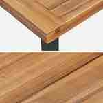 Santana mesa de interior/exterior, madeira e metal, 6 lugares, 150cm Photo6