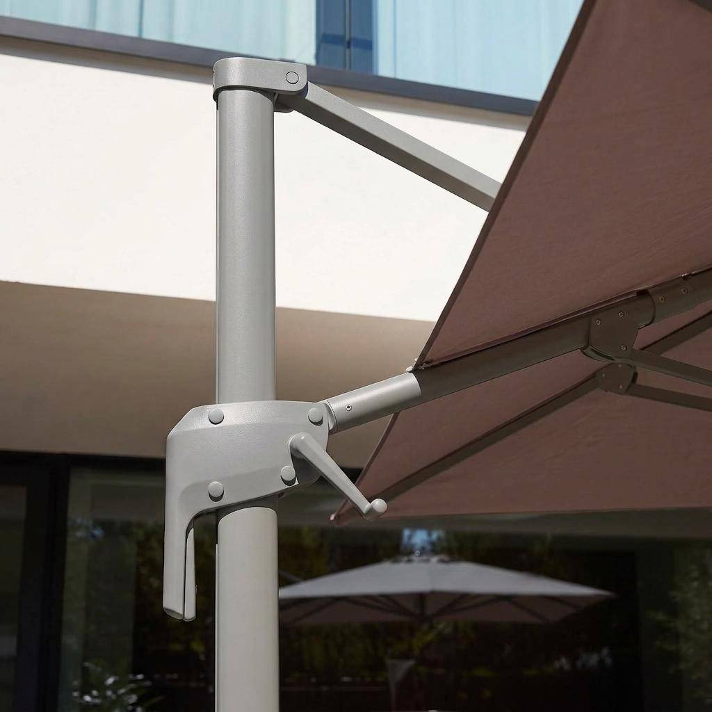 Rechthoekig zweefparasol 3 x 4 m - Antibes - beige - Kantelbaar. 2 jaar garantie. Snelle levering, gegarandeerd de beste prijs! ,sweeek,Photo4