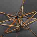 Parasol kwadratowy z wyciągnikiem 3x3m konstrukcja w kolorze jasnego drewna - Falgos - SZARY - Parasol przechyla się, składa i obraca o 360° Photo5 Parasol kwadratowy z wyciągnikiem 3x3m konstrukcja w kolorze jasnego drewna - Falgos - SZARY - Parasol przechyla się, składa i obraca o 360° Photo5