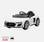 AUDI R8 auto elettrica 12V bianco per bambini | sweeek