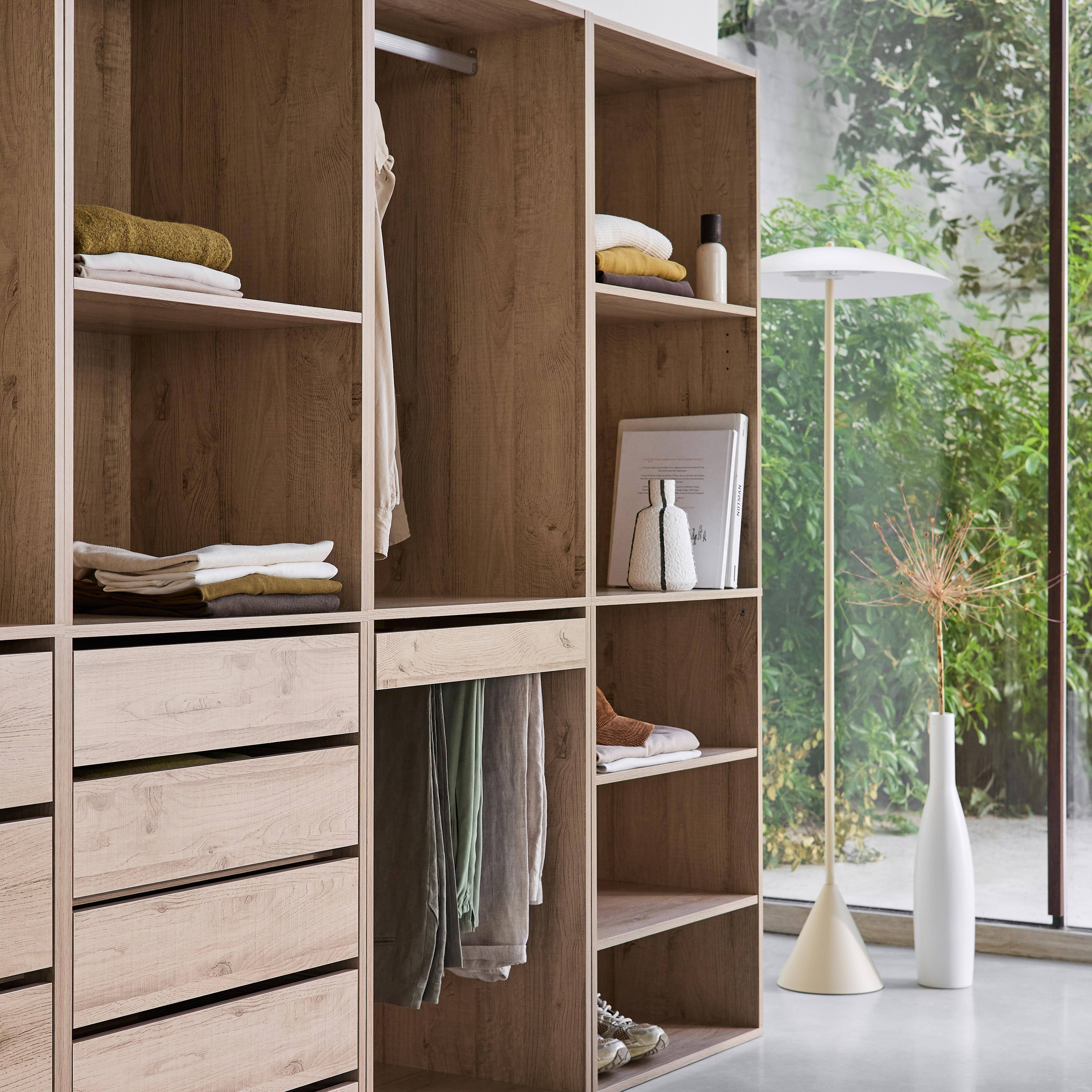 Armario modular con 4 elementos Natural - 260x45x180 cm,sweeek,Photo6