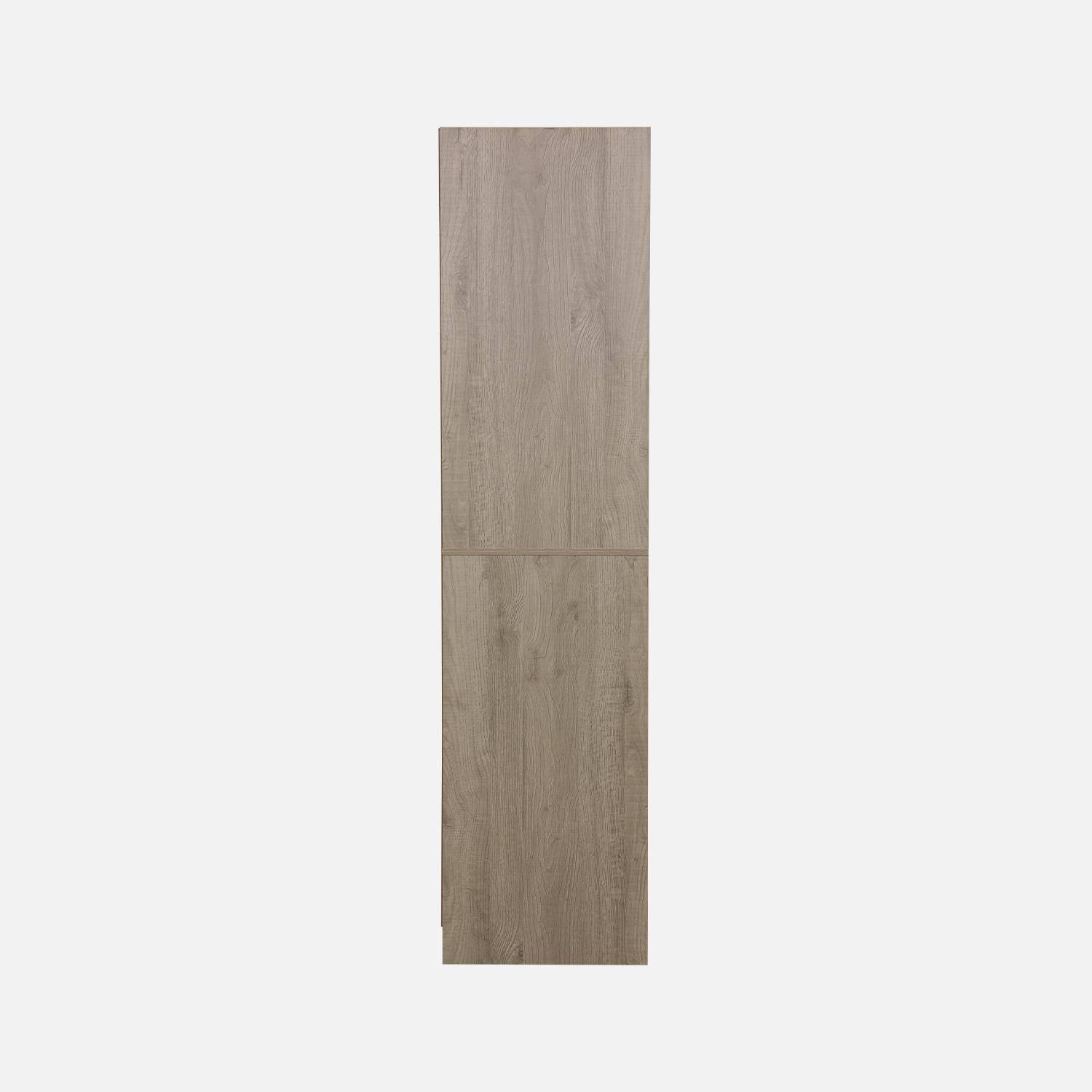 Kastenset, naturelhout kleurig, laminaat panelen, Modulo, 260x45x180cm Photo7