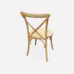 Cadeira de bistrô vintage madeira, set de 2, Belleville, Natural, 48.5x53.5x88.5 cm Photo5 Cadeira de bistrô vintage madeira, set de 2, Belleville, Natural, 48.5x53.5x88.5 cm Photo5