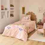 Wendebettwäsche mit Reh-Print aus weicher Baumwolle, 1 Bettbezug, 1 Kissenbezug 140x20cm - Serena Photo1