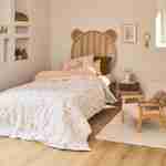 Wendebettwäsche mit Reh-Print aus weicher Baumwolle, 1 Bettbezug, 1 Kissenbezug 140x20cm - Serena Photo2