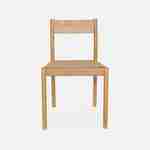 Set van 2 stoelen van hout en touw, Ella, B 49,5 x D 53 x H 81cm Photo6