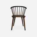 Juego de 2 sillas de bar de madera de nogal y contrachapado, Paula, An 51 x Pr 53 x Al 75cm Photo5