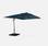 Eend blauwe parasol 3x4m + tegels  | sweeek