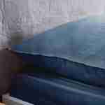 Beddengoedset in nachtblauw microvezel 240 x 220cm met 1 dekbedovertrek en 2 kussenslopen Photo3