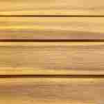 Table intérieur/extérieur en bois d'acacia clair, 4 à 6 places Photo3