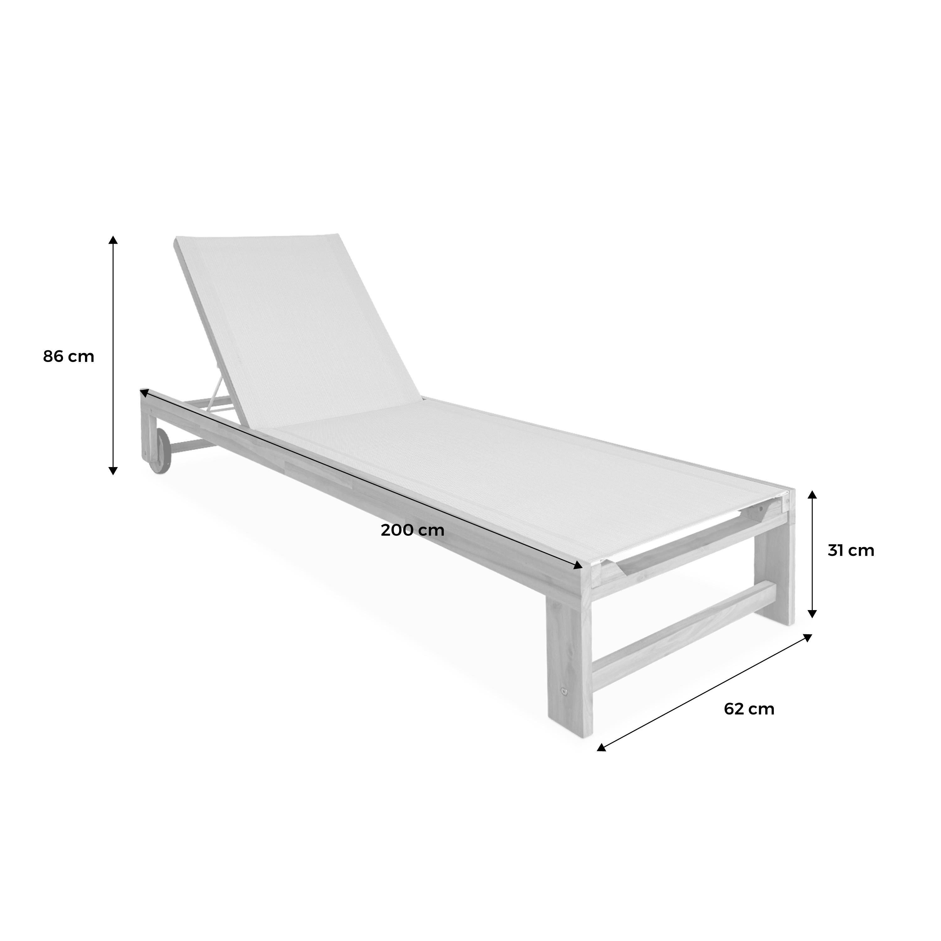 Set Van 2 Metalen Ligstoelen Farniente - Nachtblauw Voor Een Ontspannen Zomer