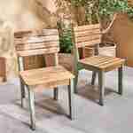 Set of 2 children's wooden chair, Caroline, Sage Green, 29x31.5x53 cm Photo2 Set of 2 children's wooden chair, Caroline, Sage Green, 29x31.5x53 cm Photo2