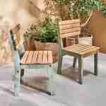 Set of 2 children's wooden chair, Caroline, Sage Green, 29x31.5x53 cm Photo1 Set of 2 children's wooden chair, Caroline, Sage Green, 29x31.5x53 cm Photo1
