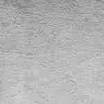 2 Coussins gris clair garnis fausse fourrure poils longs 40x40cm - LAPONIE Photo2