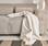 Witte fleece deken 130x160cm | sweeek