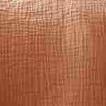 2er Set Vorhänge aus karamellfarbener Baumwollgaze, strukturiertes Gewebe, 2x 135x240cm mit Ösen Photo2