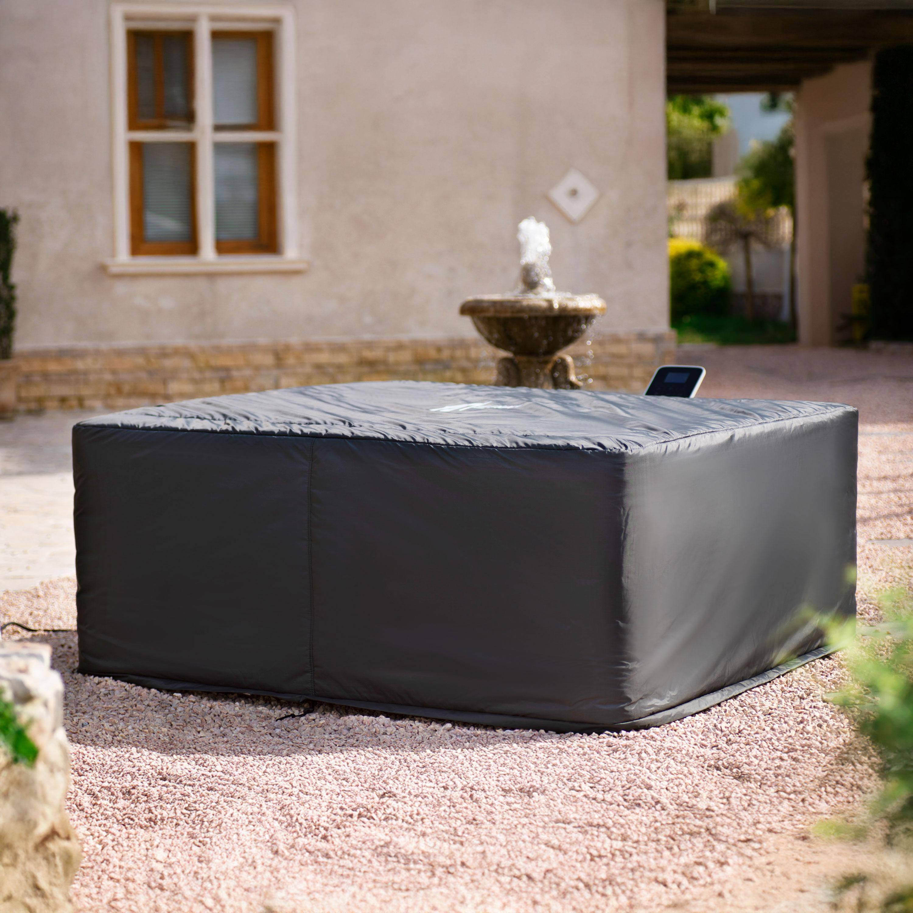 Housse de protection thermique pour SPA OSLO 6 places Ø 166 x 70cm Photo1