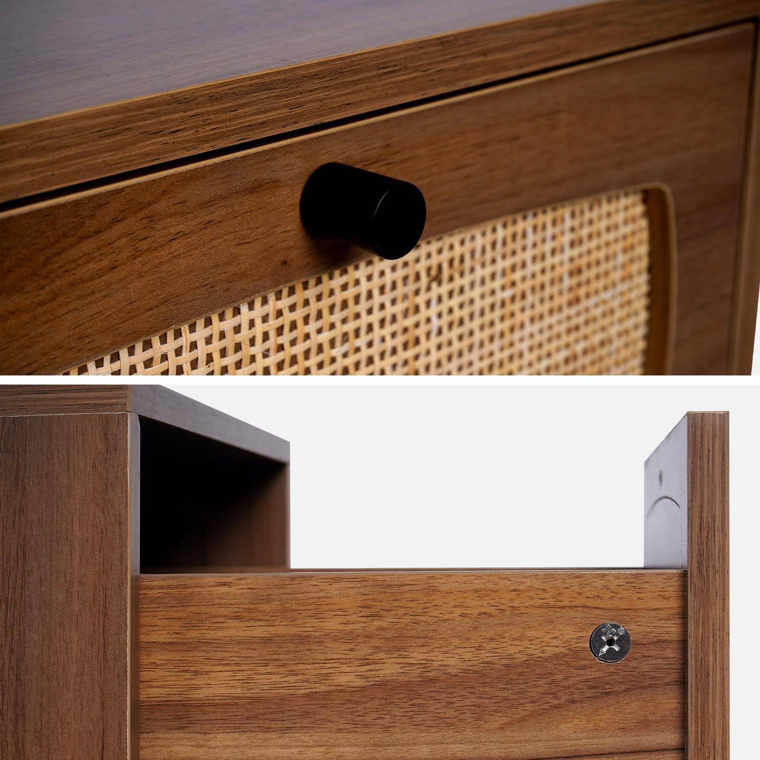 Tv-meubel 2 deurs, een lade en open vak 150 cm ''Driftwood'' | TV