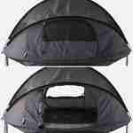 Trampoline 250cm filet intérieur avec pack d'accessoires + Tente de camping et sac de transport Photo5