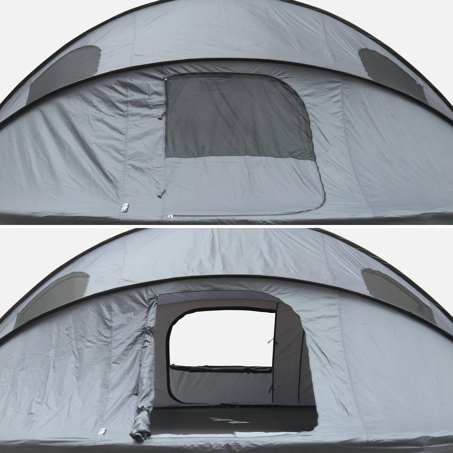 Trampoline 430cm filet intérieur avec pack d'accessoires + tente de camping avec sac de transport Photo5