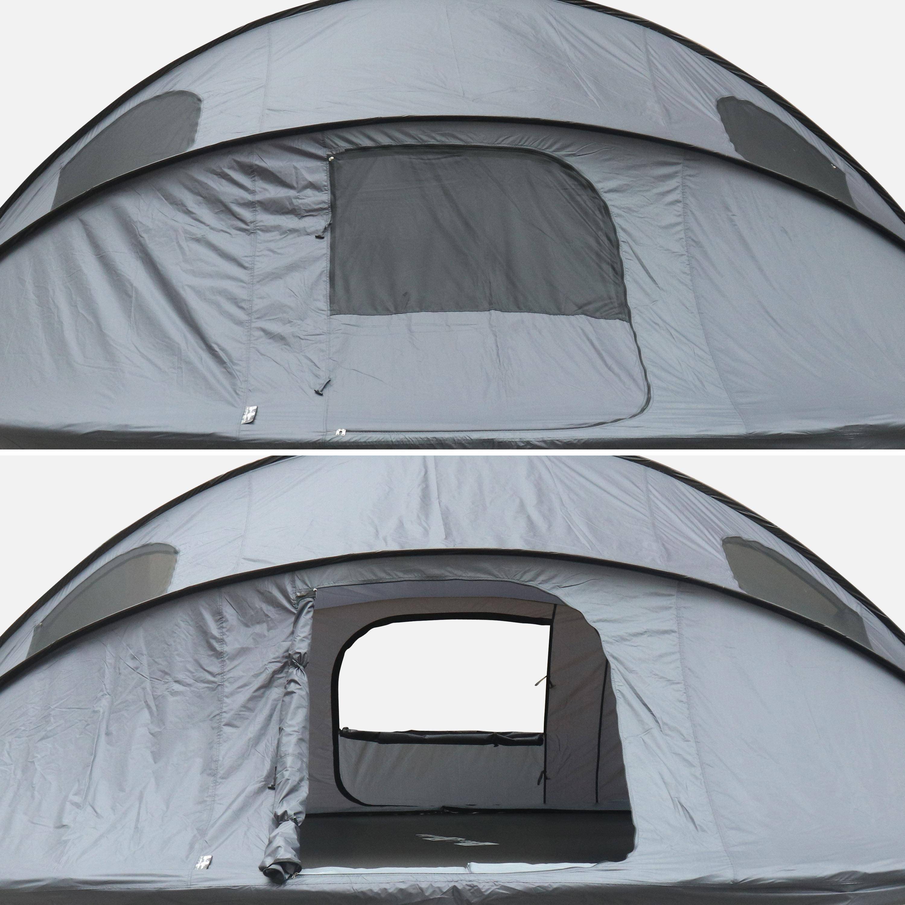 Trampoline 490cm gris avec pack d'accessoires + Tente de camping,sweeek,Photo5