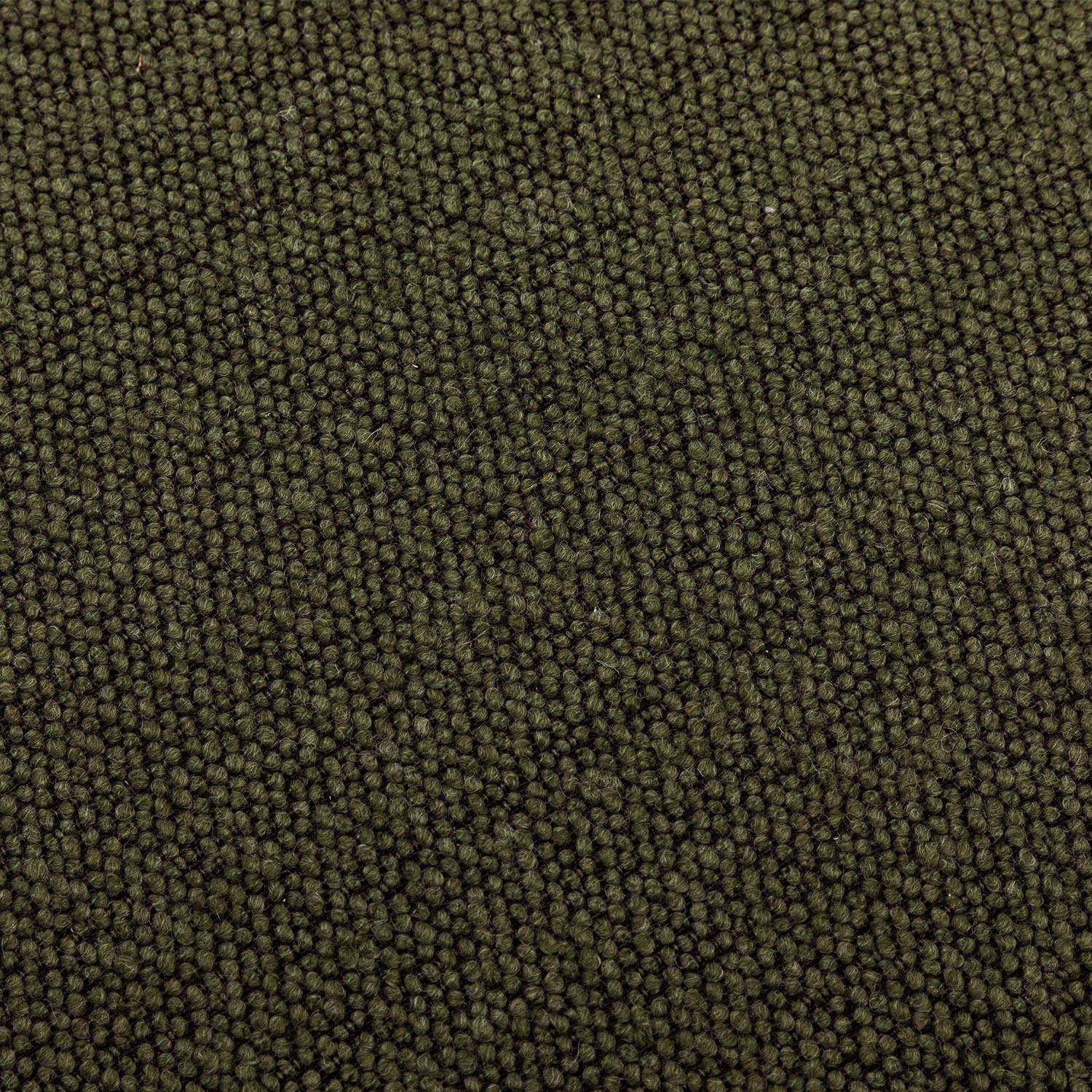 Pouf kaki en tissu avec rangement pour coussins ou plaids ,sweeek,Photo6