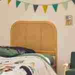 Tête de lit en rotin naturel pour chambre enfant, Sumatra, 90 x 100cm Photo1