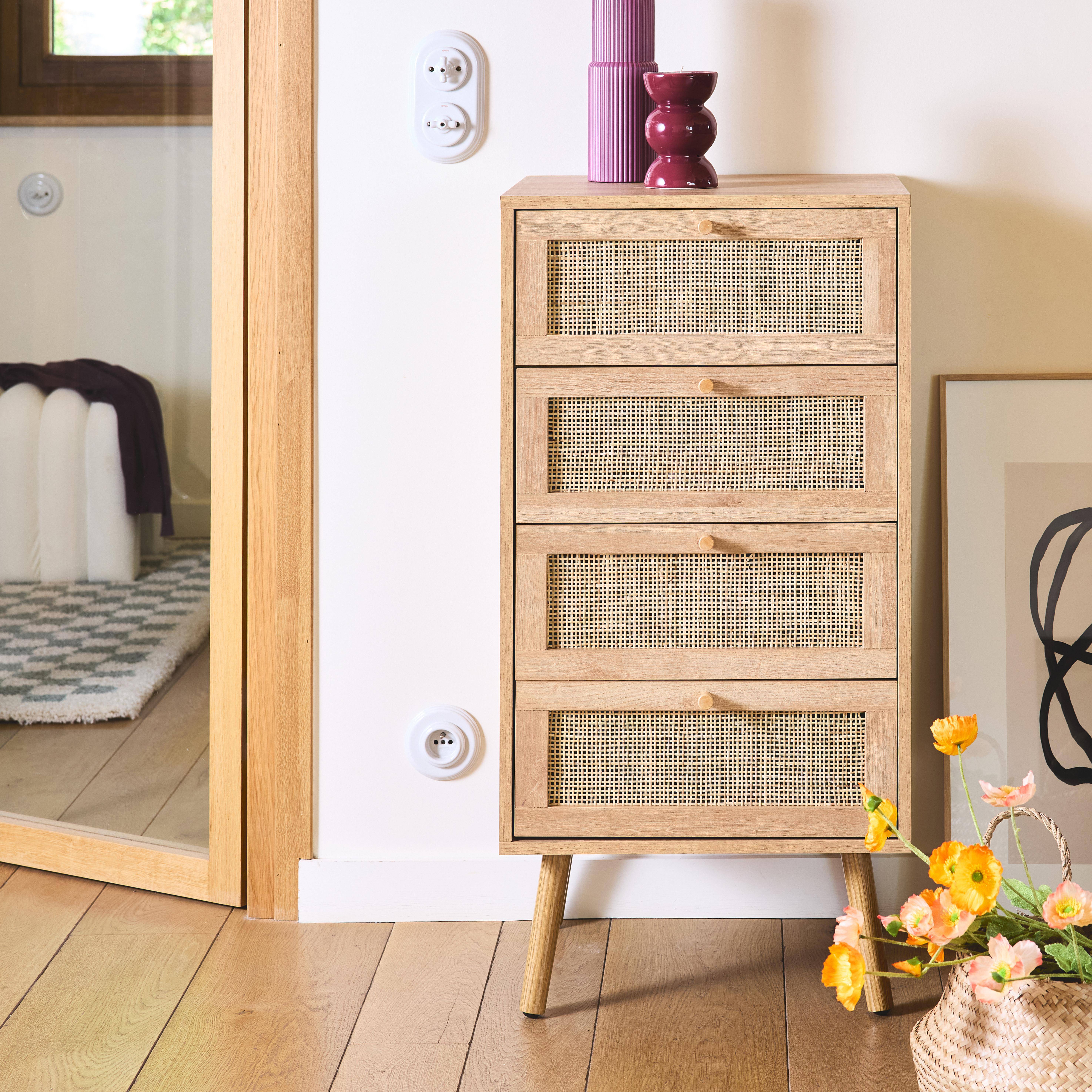 Kommode Mit 3 Schubladen Aus Recyceltem Teakholz Alida | Maisons Du Monde