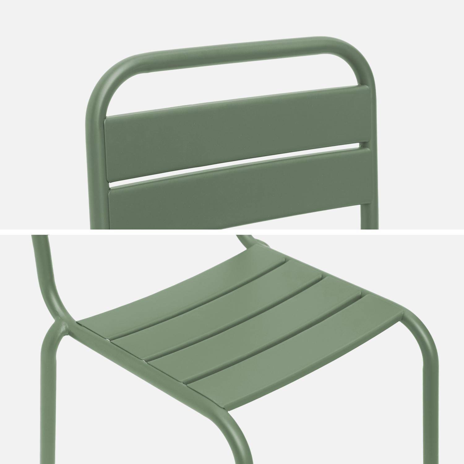 Conjunto de 2 cadeiras metálicas para crianças, Kristoff, Savane Photo5