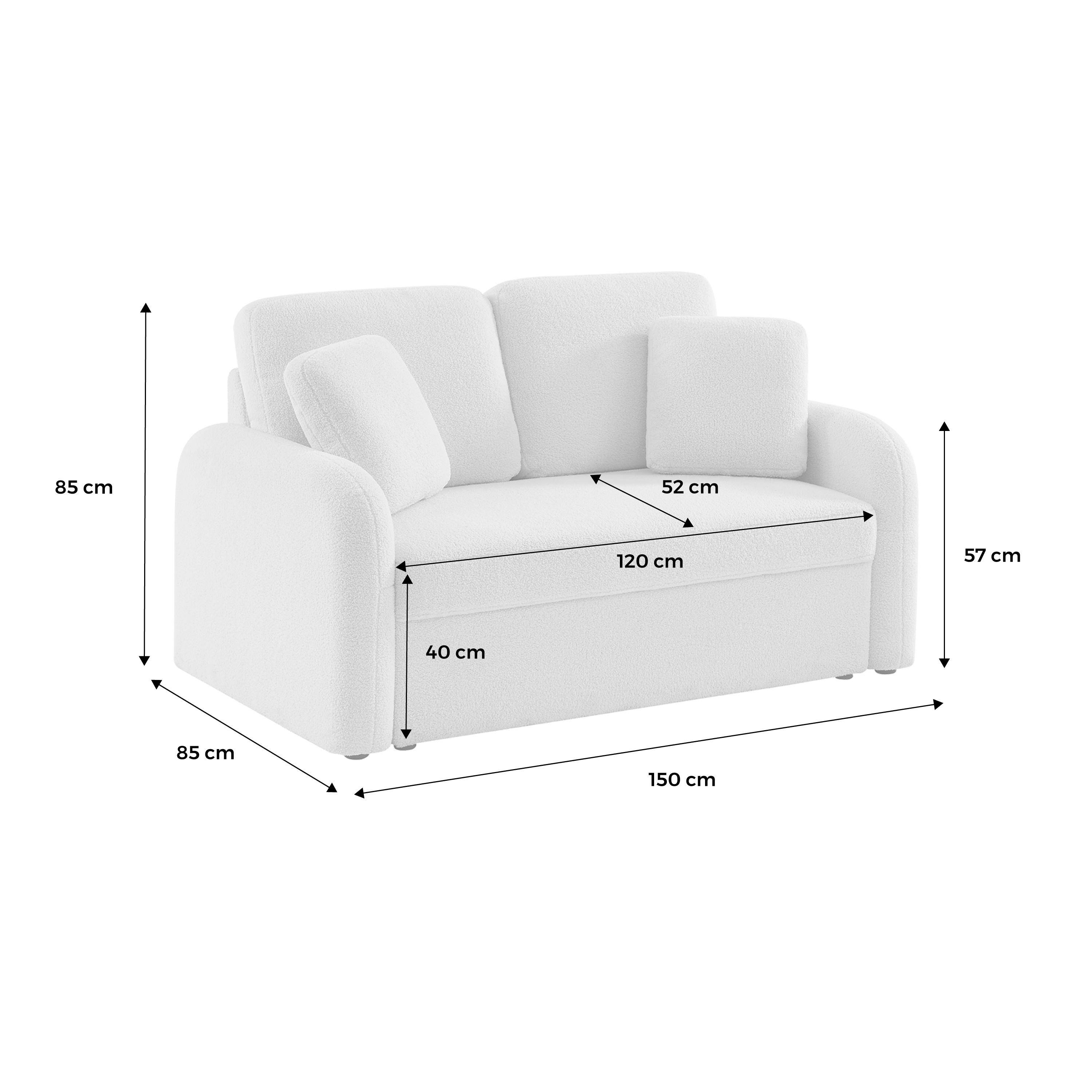 Conjunto de sofá, 3 plazas + sofá, 2 plazas - 163.5x75.5x140.5 cm,sweeek,Photo10