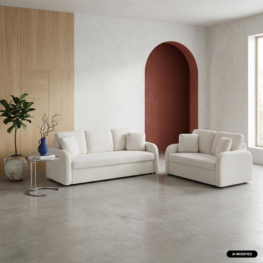 Conjunto de sofá, 3 plazas + sofá, 2 plazas - 163.5x75.5x140.5 cm Photo1