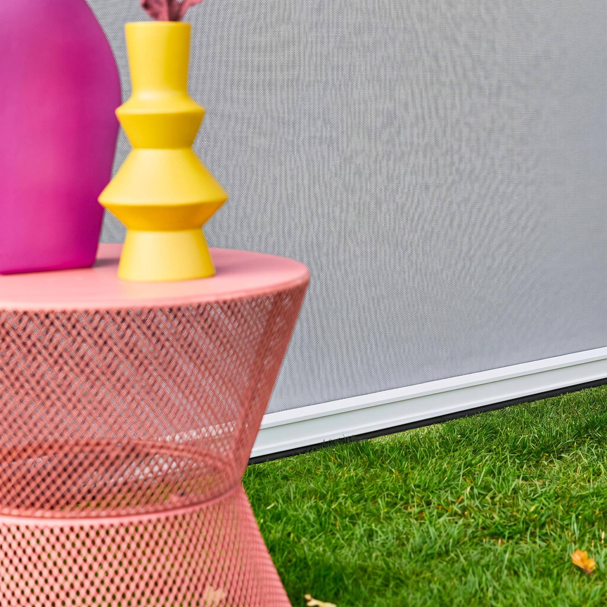 Pergola bioclimatica 3x4m + tenda da sole 4m, Bianco,sweeek,Photo6