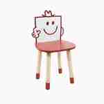 Set of 2 children's chairs, Mr. Men & Little Miss collection - Mr. Strong , Pierre, red Photo4