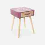 Mesa de cabeceira para crianças, coleção Monsieur/Madame, Madame Princesse, cor-de-rosa Photo3