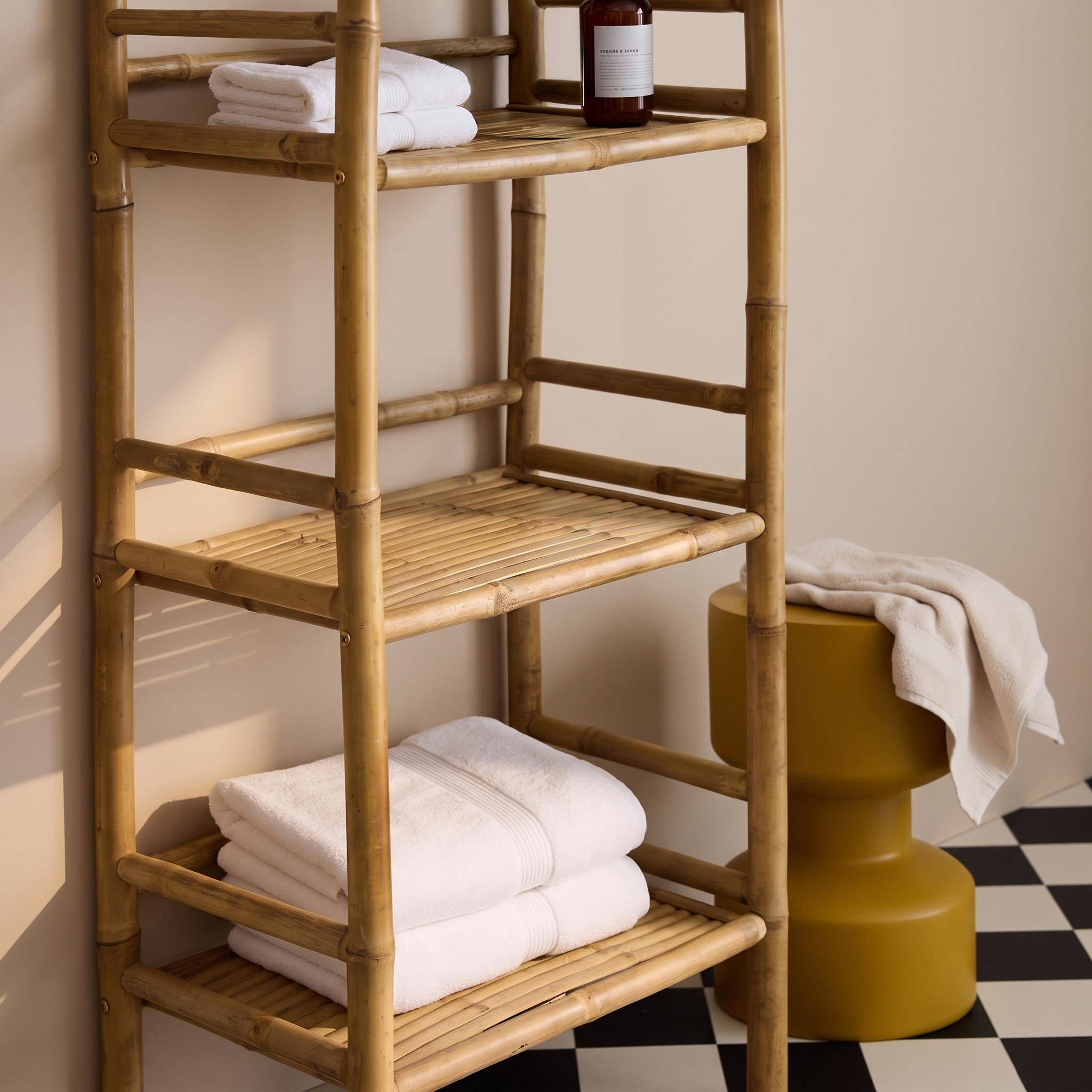 Etagère en bambou 4 niveaux L54cm x P32 x H144cm Photo2