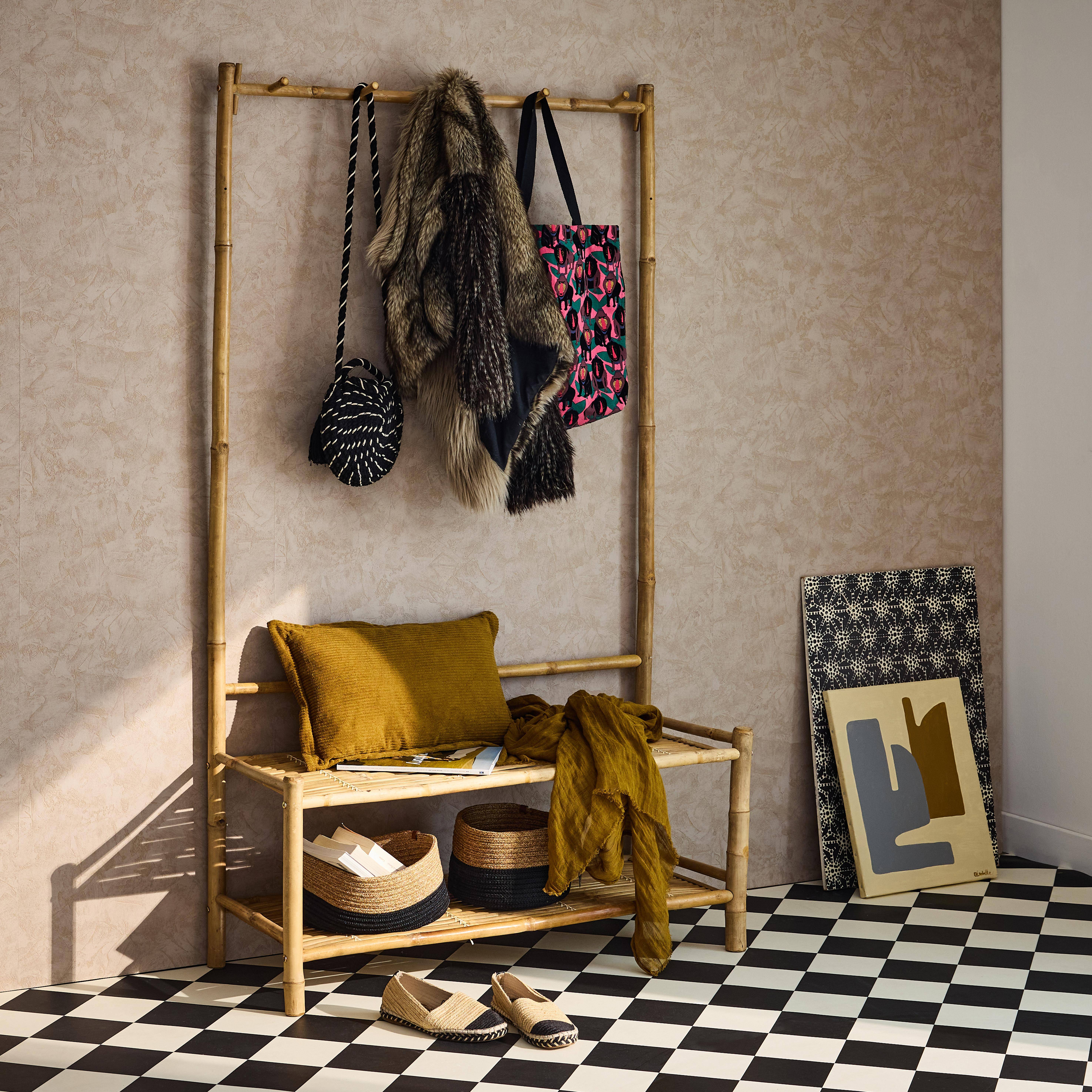 Meuble d'entrée, porte manteau, porte serviette,sweeek,Photo1