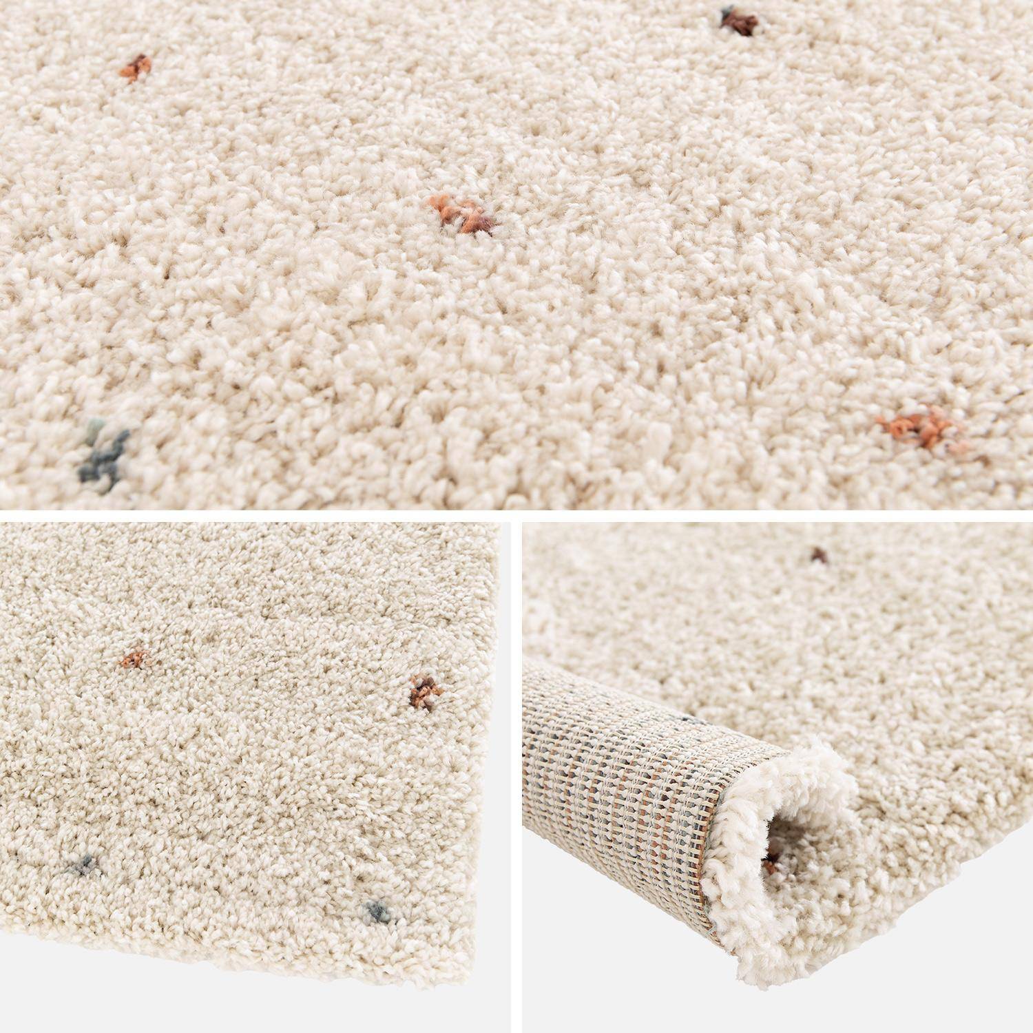 Alfombra infantil a rayas, multicolor para interior/exterior, Emma, 150x80x0.5 cm Photo6