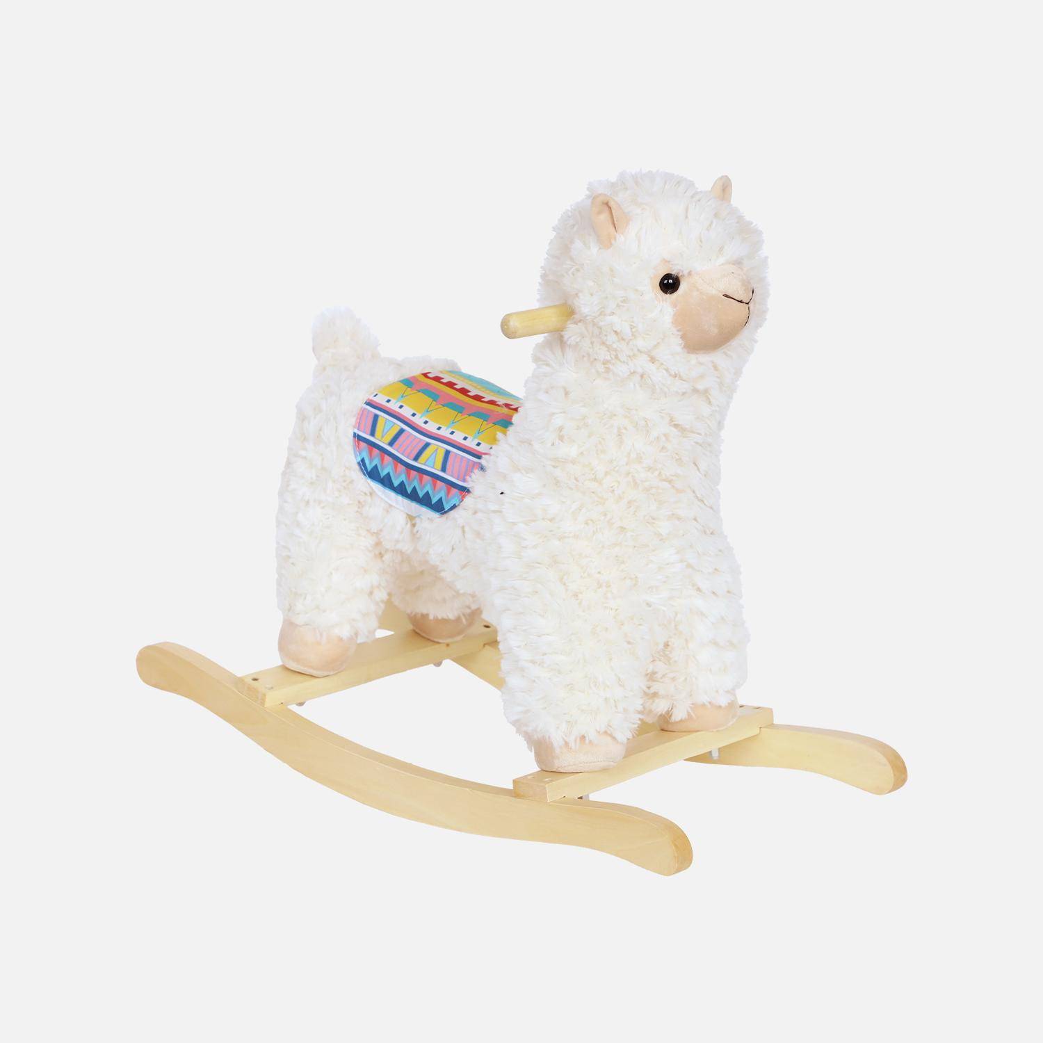 Schommelstoel voor kinderen - Lama Photo3