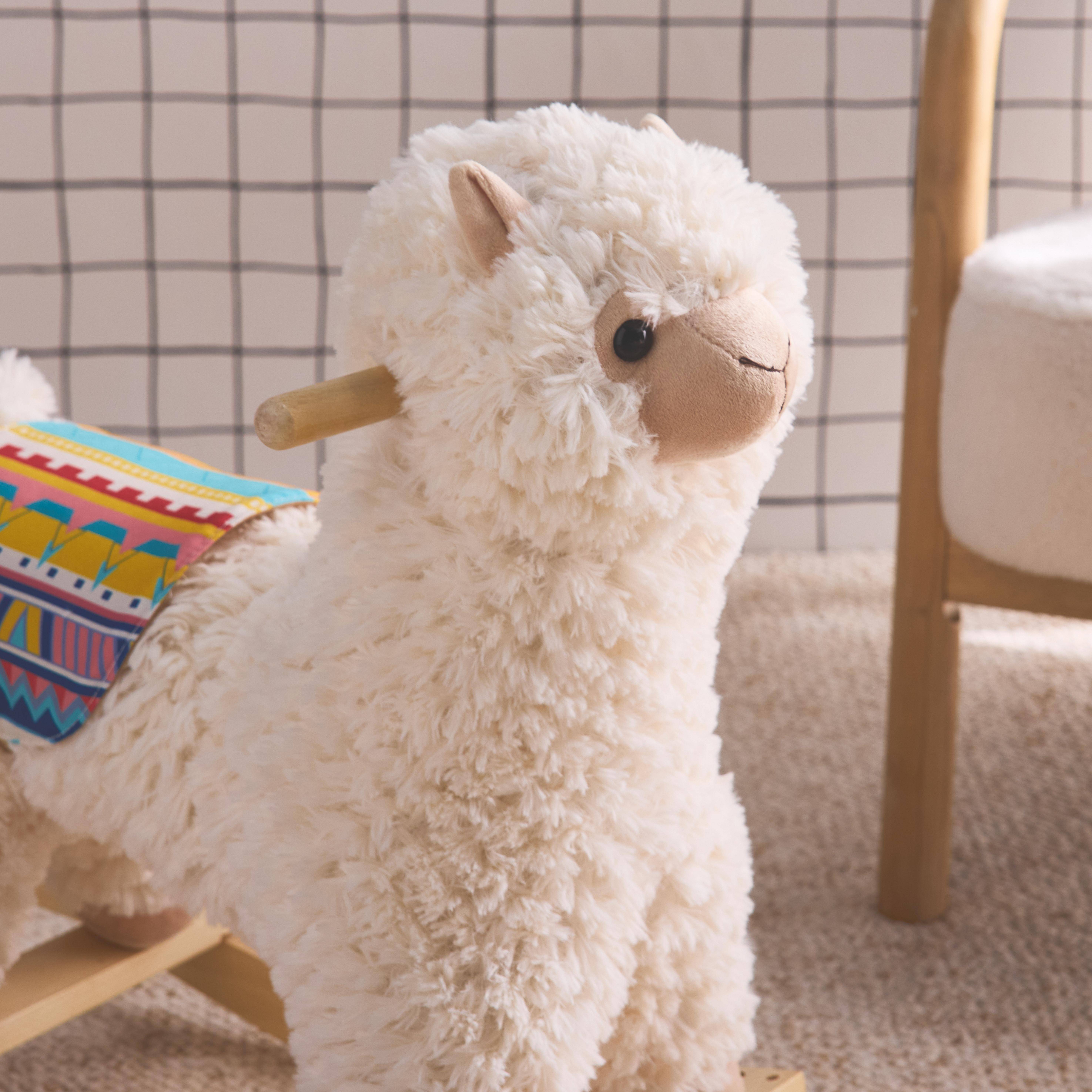 Schommelstoel voor kinderen - Lama Photo2