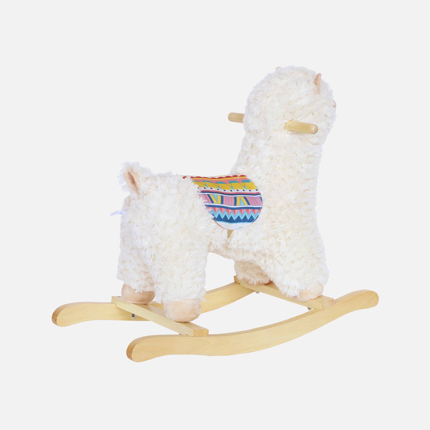 Schommelstoel voor kinderen - Lama Photo5