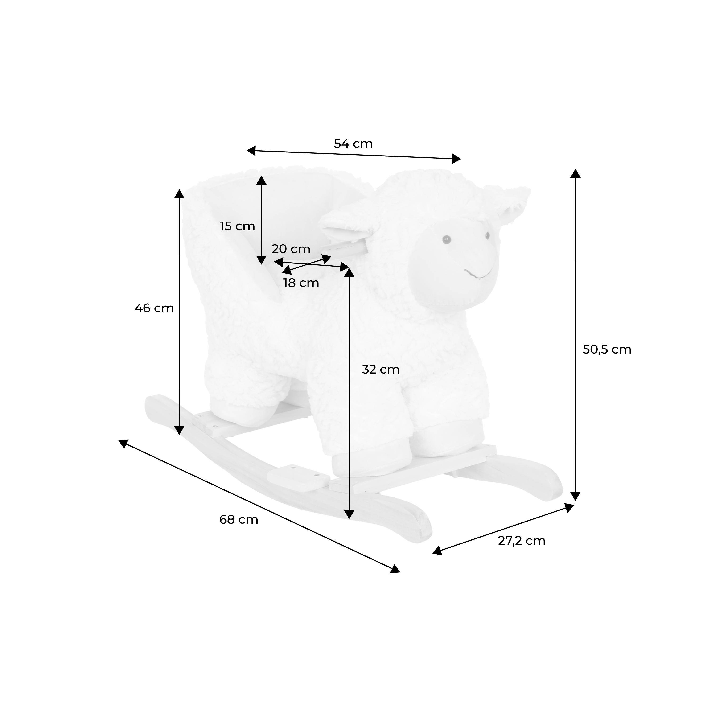 Roba Schommeldier Schaap hobbelpaard | hobbelpaard k