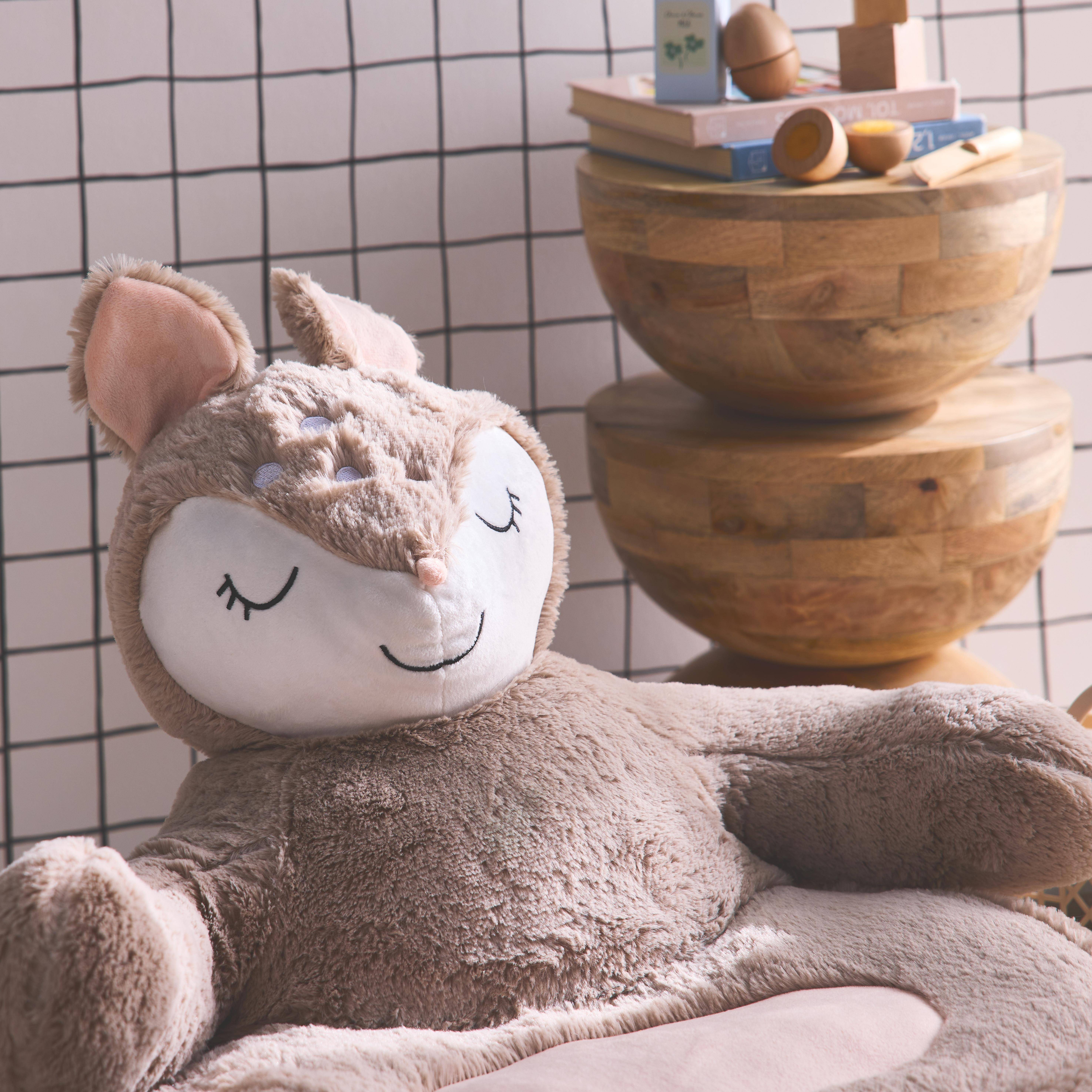 Fauteuil faon pour enfant, L 57 x 57 x 51cm Photo1