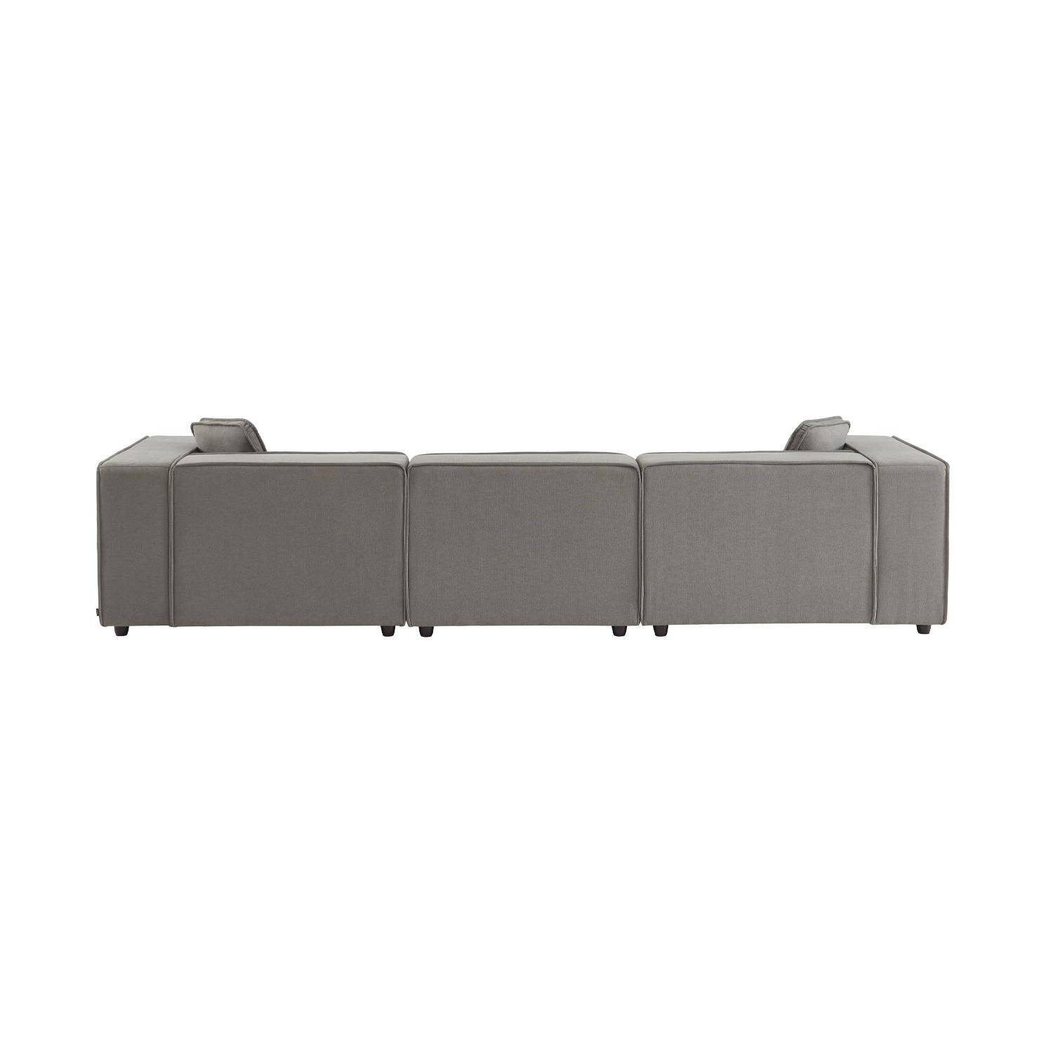 Modular sofa, water-repellent fabric, 3 seater, 2 corners + 1 armchair Photo7