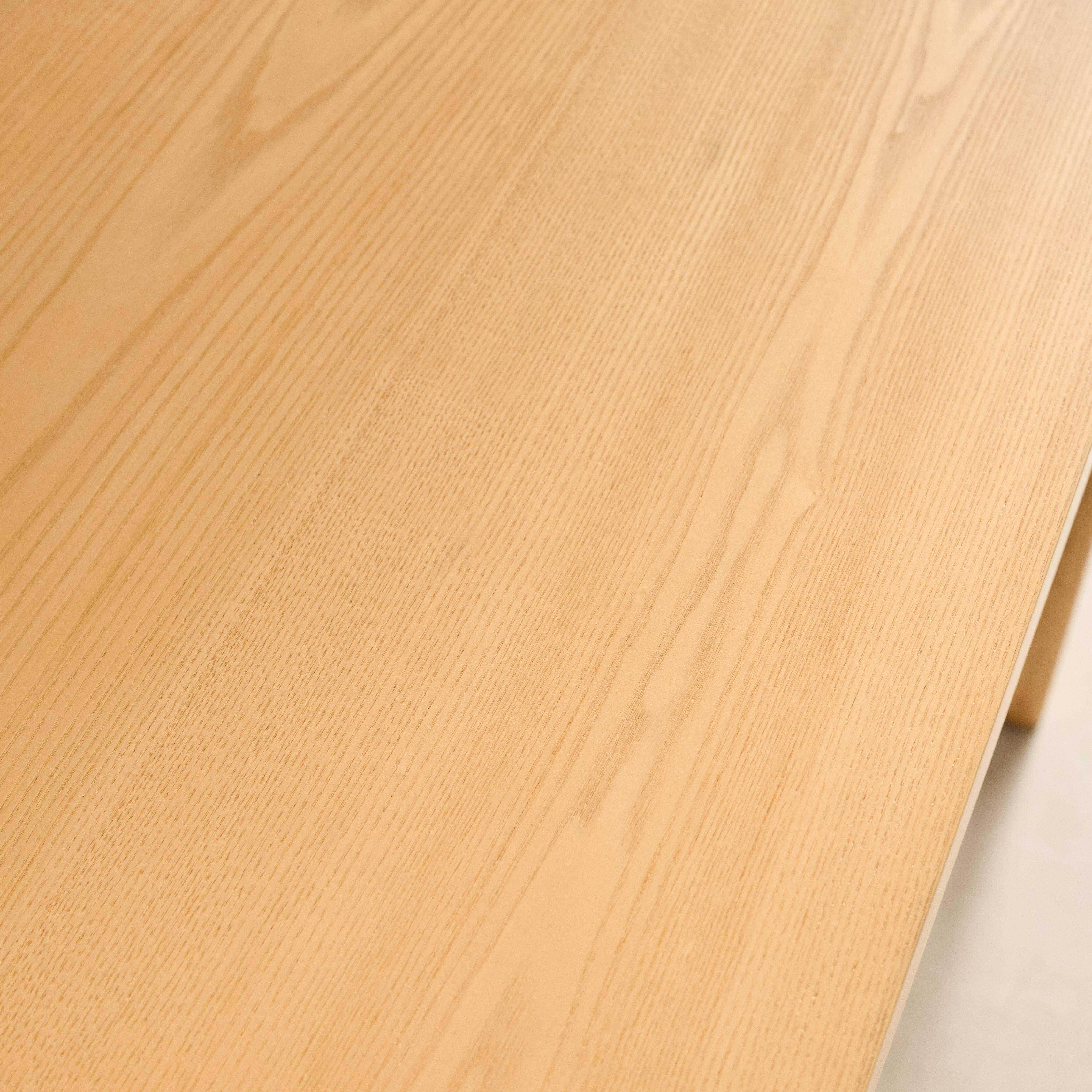 Mesa de jantar retangular madeira de 6 lugares, Elena, Natural, 160x90x76 cm,sweeek,Photo6